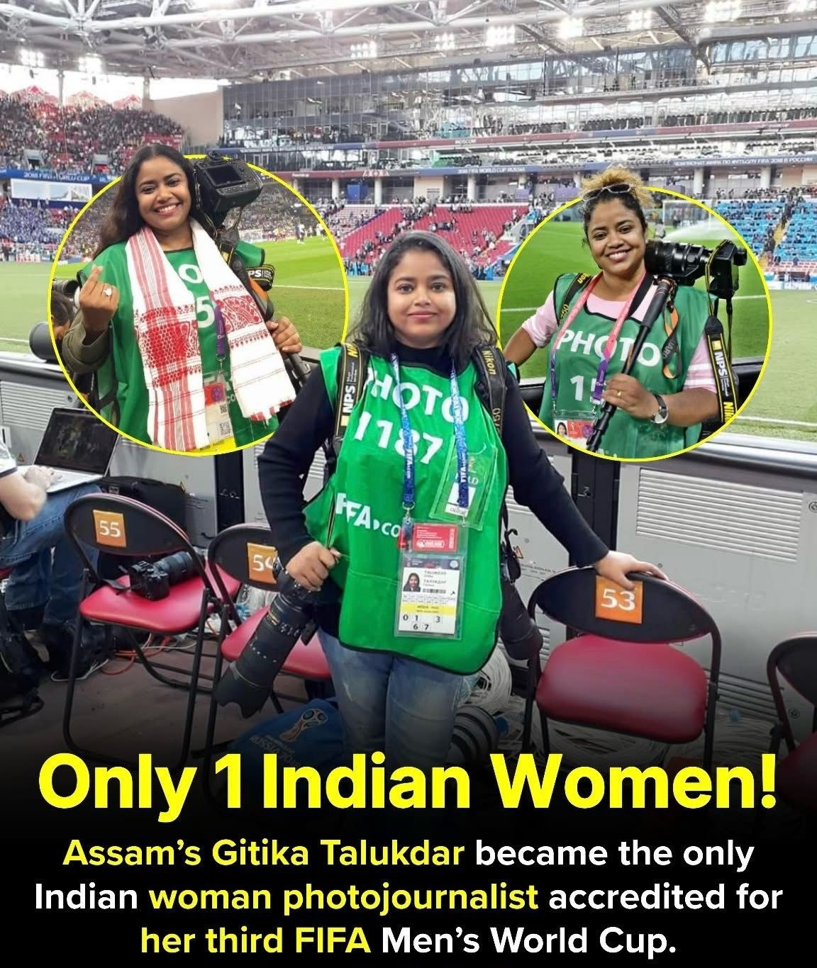 Gitika Talukdar, FIFA World Cup 2026, Photojournalism, Sports Photography, Women Journalists, India, Assam, Arunachal Pradesh, FIFA, Olympics, Sports Media, Journalism, Visual Storytelling, Women in Media, Sports Photographer, Indian Photographer, World Cup, Media Industry, Storytelling, Dr Kushal Sanghvi