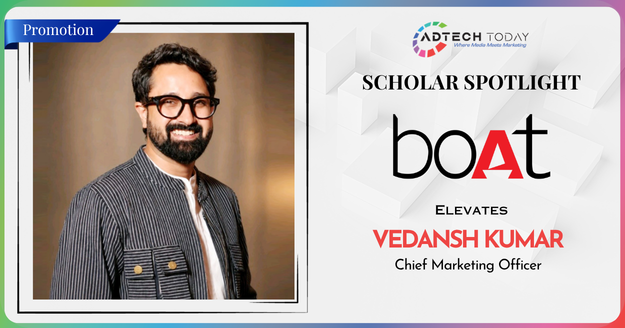 boAt Promotes Vedansh Kumar to Chief Marketing Officer