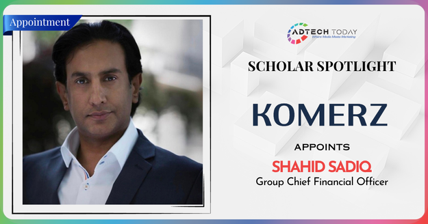 Komerz Appoints former WPP Finance Leader Shahid Sadiq as Group Chief Financial Officer