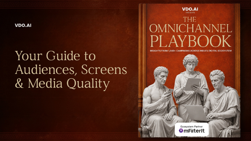VDO.AI and mFilterIt Launch Omnichannel Playbook to Help Brands Connect Audiences, Screens and Media Quality