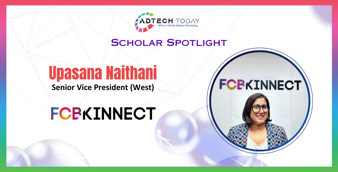 FCB Kinnect, Upasana Naithani, appointment, senior vice president west, commitment, expansion strategy, market, business interest, vice president, CSD, Wunderman Thompson, new markets, collaboration, strategic initiatives, renowned brands, creative leadership, integrated agency, Spotify, Flipkart, Hershey's, Kotak Mahindra, ICICI Bank, Colgate Palmolive, Ultratech Cement, Truecaller, iQOO, Paytm, NPCI, JSW Brand, Unilever, Elle, Ponds, Sunsilk, UltraTech, Baat Ghar ki, campaign, infectious advertising, Rohan Mehta, experience, business challenges, continuous learning,