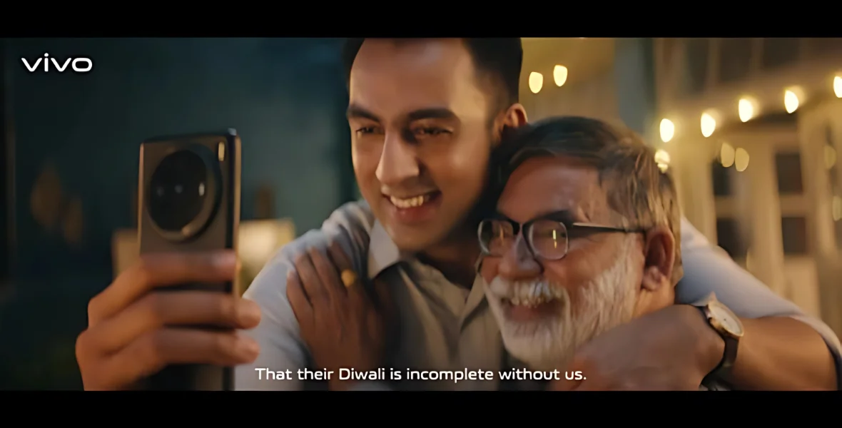 vivo, Diwali campaign, Spirit of Homecoming, family reunions, FCB India, smartphone brand, festival of lights, meaningful connections, camera technology, India,