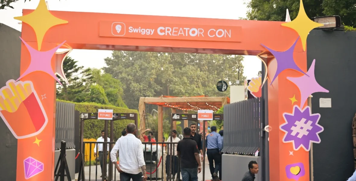 Swiggy, creator-con, food community, India’s food community, food industry, experience, digital content, food trends, dining choices, iconic backdrop, Qutub Minar, lifestyle influencers, culinary talents, food culture, food landscape, networking hub, future trends, digital content, interdependence, food brands, masterclasses, live performance, Rohit Kapoor, food community, collaborative, farah khan, digital influence, panel discussion, Swiggy Instamart, food delivery, quick commerce, delivery, food delivery, Instamart,
