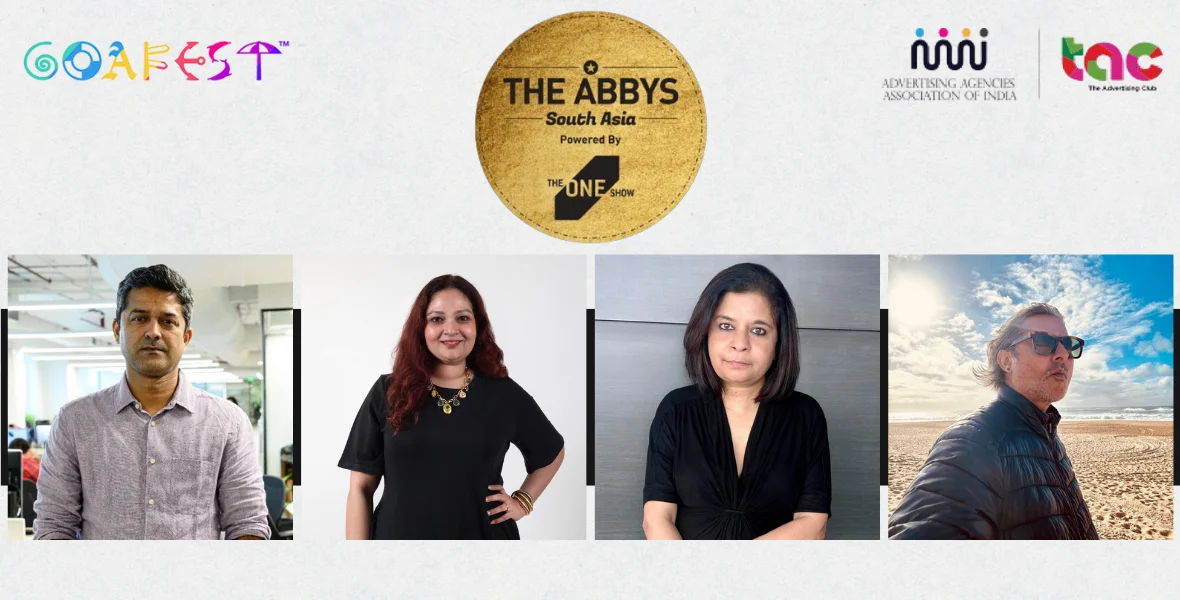 Abby Awards 2025, The Ad Club, Prateek Bhardwaj, Lowe Lintas, Minakshi Achan, JioStar, Shashank Chaturvedi Bob, Good Morning Films, Priya Shivakumar, DDB Mudra South, Brand Activation & Promotion, Branded Content & Entertainment, Video Craft, Still Digital, advertising industry leaders, Goafest 2025, Taj Cidade de Goa, Goafest 2025 dates, Cannes Lions, D&AD Pencils, One Show Awards, creative leadership, advertising awards, marketing creativity, Indian advertising, brand strategy, creative campaigns, international awards, advertising innovation, digital marketing, storytelling in advertising,