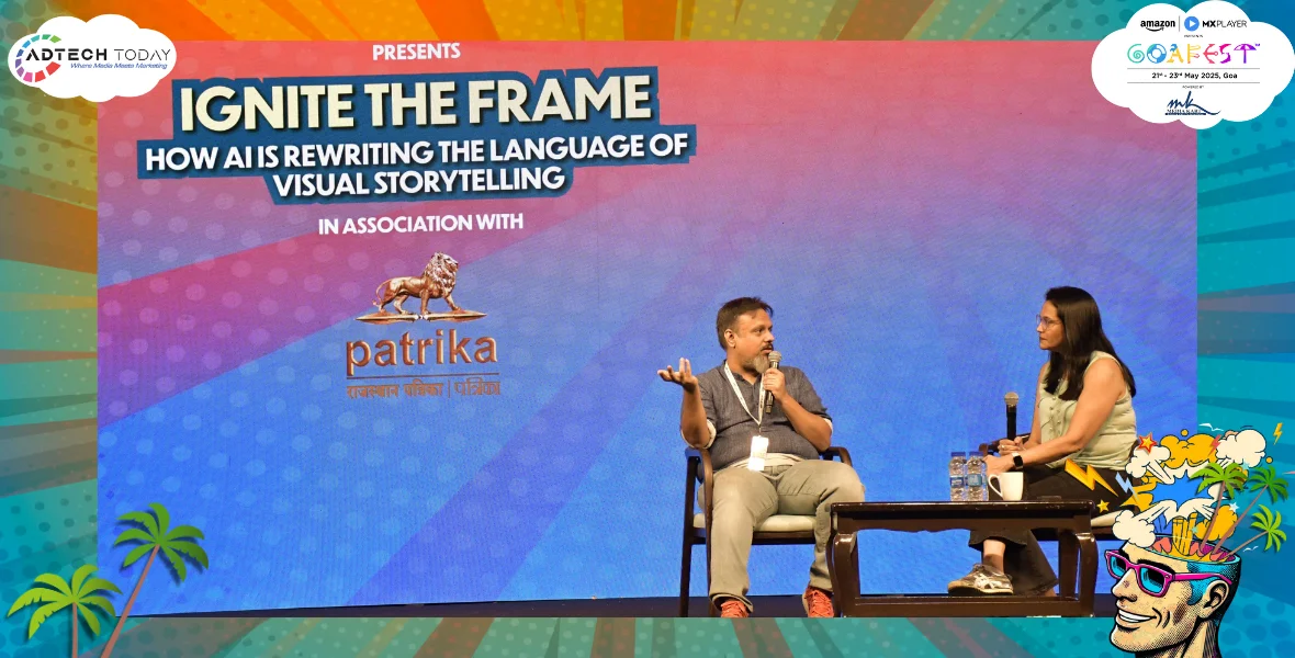 Vivek Anchalia, Lulu Raghavan, Amazing Indian Stories, Landor, Goafest 2025, AI in storytelling, AI in filmmaking, AI advertising, Integrated Production Modules, Naisha film, AI-generated spec ads, AI in production, AI tools for creatives, AI in visual storytelling, AI in branding, AI in content creation, artificial intelligence in advertising, future of filmmaking, cost-effective storytelling, digital transformation in media, AI-powered storytelling, creative technology, branded storytelling, AI and human creativity, advertising trends 2025, AI film production, AI in marketing, storytelling innovation, emotional storytelling, generative AI in media,