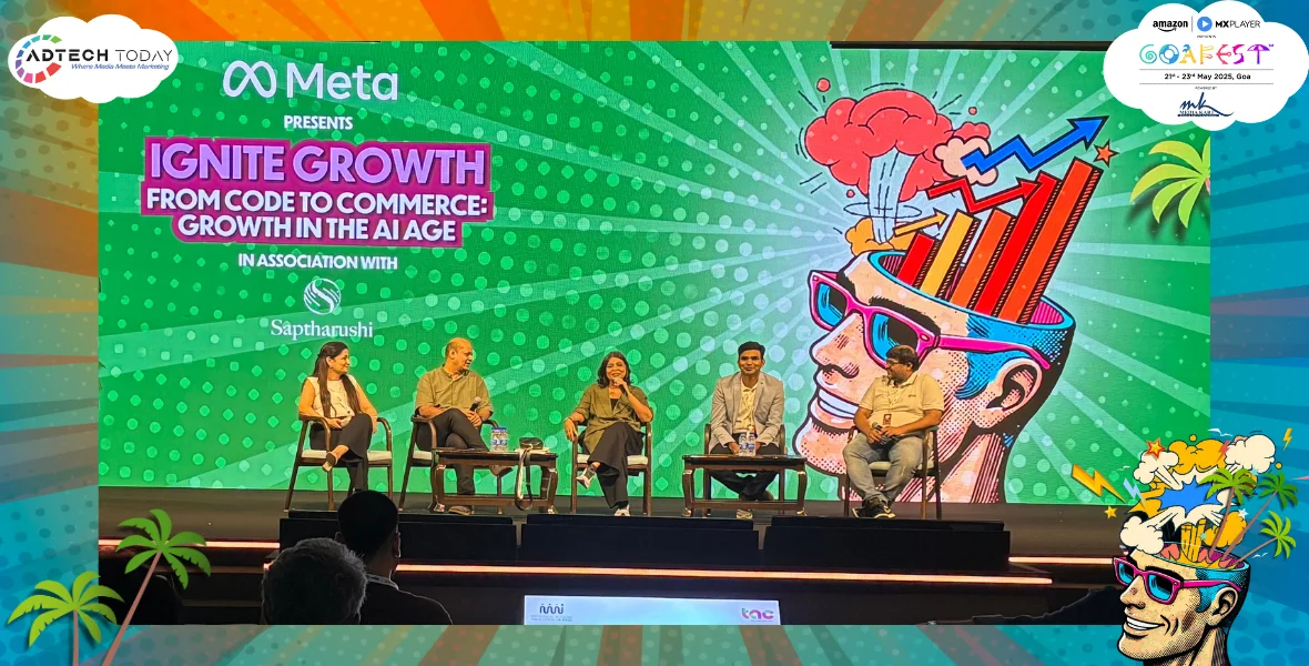 AI in business, artificial intelligence in India, generative AI, Goafest 2025, Swiggy AI strategy, HUL digital transformation, MakeMyTrip AI assistant, Voltas AI personalization, AI in marketing, AI in travel industry, AI in FMCG, business growth through AI, AI use cases in India, responsible AI use, ChatGPT in business, AI productivity tools, Myra AI assistant, AI and personalization, AI for operational efficiency, reskilling for AI, AI in consumer experience, future of AI in business, digital transformation events India, Anuradha SenGupta Goafest, Shikhar app HUL, multi-agent orchestration AI, AI in HVAC systems, AI in eCommerce India, AI innovation 2025,