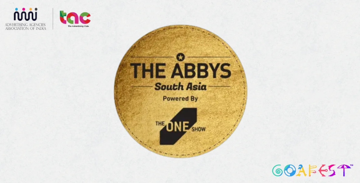 abby awards 2025, adclub india, goafest 2025, one show partnership, indian advertising awards, leo burnett india, enormous brands, fcb india, vml india, mccann india, famous innovations, havas india, good morning films, tribes communications, atom network, cheil india, schbang, mudra max, y&h, grey group, hogarth studios, vanilla films, mindshare, bbh india, tilt brand solutions, bennett coleman, redbus, havas life, maitri, coral media, bc web wise, digitas india, interactive avenues, krafton, the new thing, talented agency, rapideus technologies, social panga, open design, hyphen brands, tree design, bang bang films, kitchen video, superfly films, ais, jaguar india, p&g whisper, manifest, times of india, buckaroo, axis bank, coca-cola india, finolex, reliance general insurance, durex, flipkart minutes, lays india, navneet education, bgmi, ikea india, star cement, samsung india, central railway, dream11, kansai nerolac, 7up india, henlo pet nutrition, oreo india, spotify india, uber india, kitkat india, p&g shiksha, swiggy india, acko, apollo 24/7, bmc mumbai, mymuse, robin hood army, alembic pharmaceuticals, rapido, sebamed india, ultratech, yatra, caratlane, cathay pacific, dorset, honda motorcycle, navbharat times, neeman’s, pentonic, pepsi india, the telegraph, us nomads cafe, abp group, jagran prakashan, viacom india, star india, hindu group, zee entertainment, hogarth studios, publicis production, ryde studio, tgthr agency, brave agency, believe trinity, ajay kakar, indian advertising industry, creative marketing awards, media planning awards, indian brands recognition,
