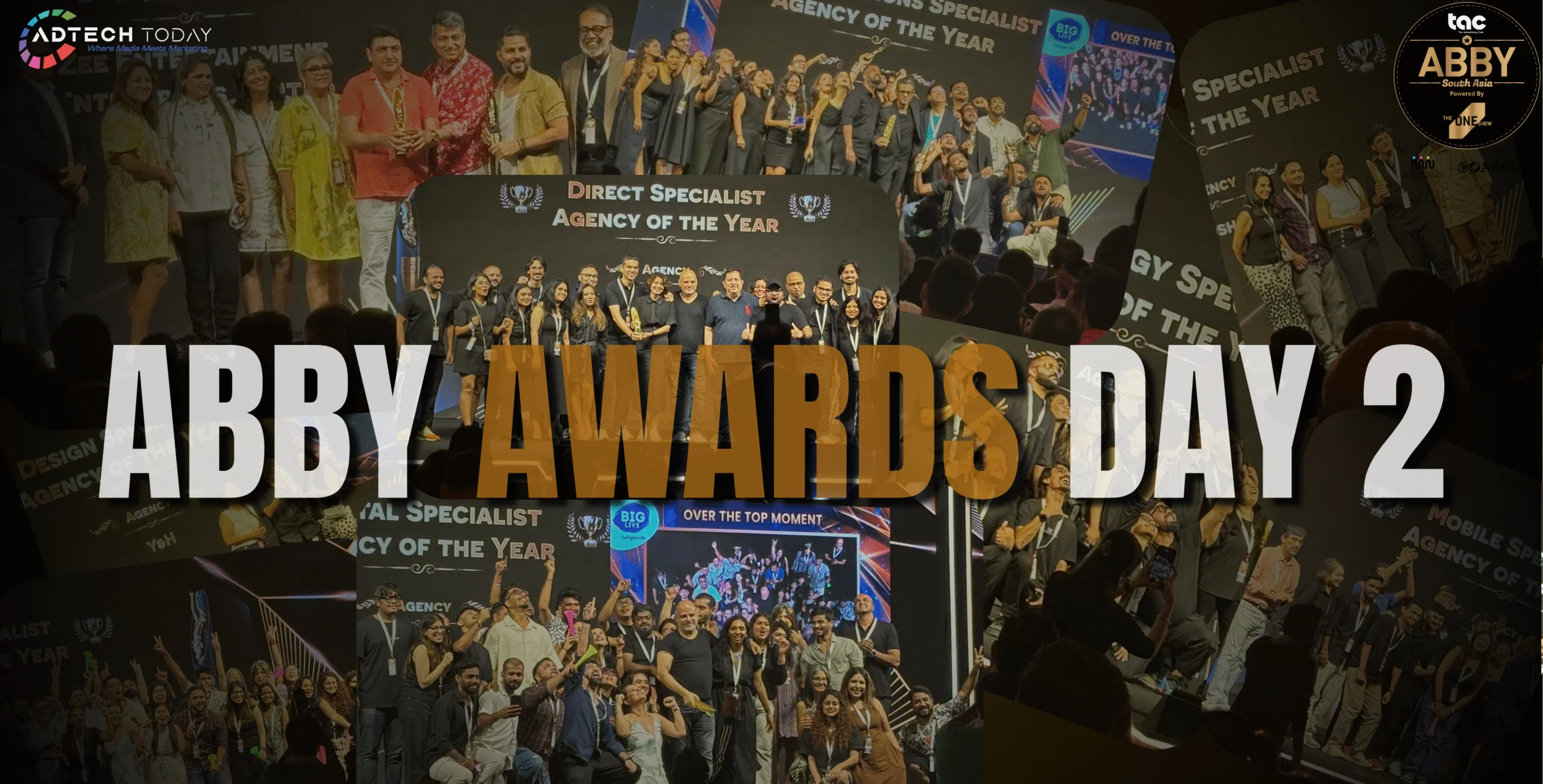 Abby Awards 2025, Goafest 2025, specialist agency awards, Digital Specialist Agency of the Year, Enormous agency, Leo India, Direct Specialist Agency of the Year, Public Relations Specialist Agency of the Year, FCB India, Zee Entertainment Enterprises Limited, Broadcaster of the Year, Technology Specialist Agency of the Year, Mindshare, Y&H Design Agency, Design Specialist Agency of the Year, digital creativity awards, media innovation, advertising awards India, creative excellence, Indian advertising industry, agency recognition, tech in advertising, design strategy, mobile-first campaigns, PR campaigns India, marketing awards India, content strategy, innovation in marketing,