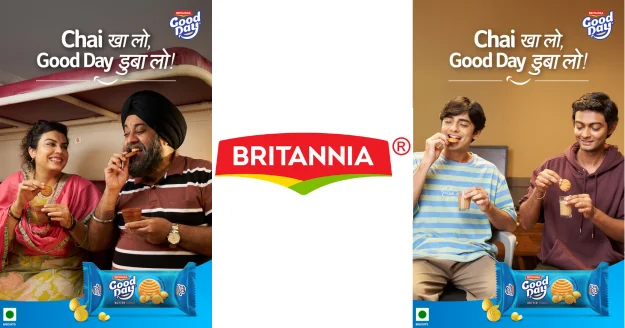 Britannia Good Day’s ‘Chai Khaa Lo, Good Day Duba Lo’ campaign celebrating the chai and biscuit ritual in India