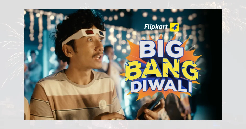 Flipkart Big Bang Diwali Sale campaign with FCB Kinnect showcasing explosive festive storytelling
