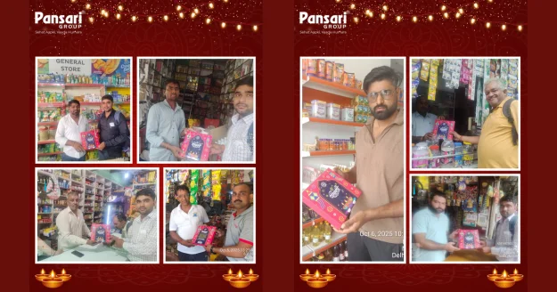 Pansari Group launches "This Diwali, Let's Bring Back the Raunak," delivering festive arrangements and marketing support to over 20,000 retailers across India
