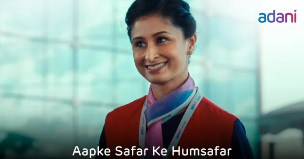 Adani Group’s “Aapke Safar Ke Humsafar” film showcasing compassionate airport assistance for elderly travellers