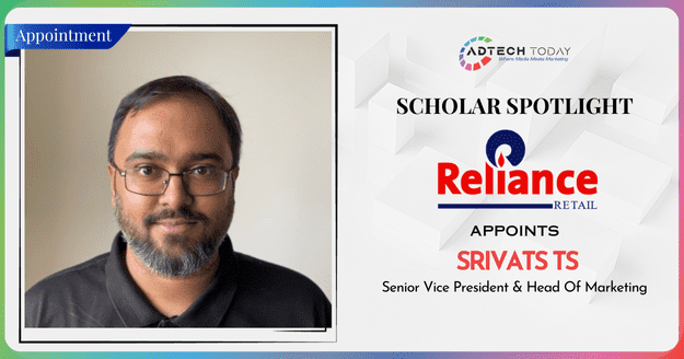 Srivats TS appointed Senior Vice President and Head of Marketing at Reliance Retail