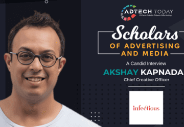 Portrait of Akshay Kapnadak, Chief Creative Officer at Infectious Advertising, representing creative leadership and storytelling in advertising,
