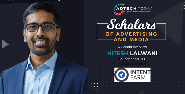 Hitesh Lalwani, Founder and CEO of Intent Farm, discussing the future of performance marketing and algorithmic growth in 2026,